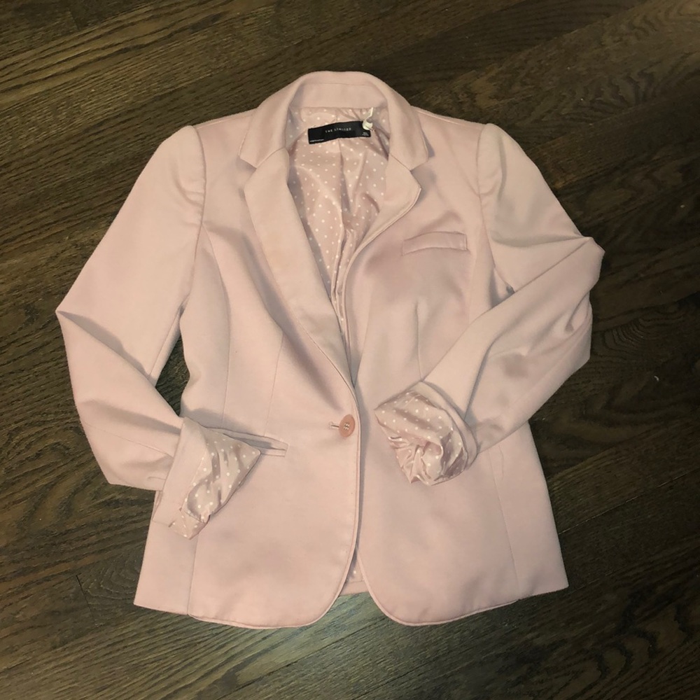 The Limited- like new pink blazer.